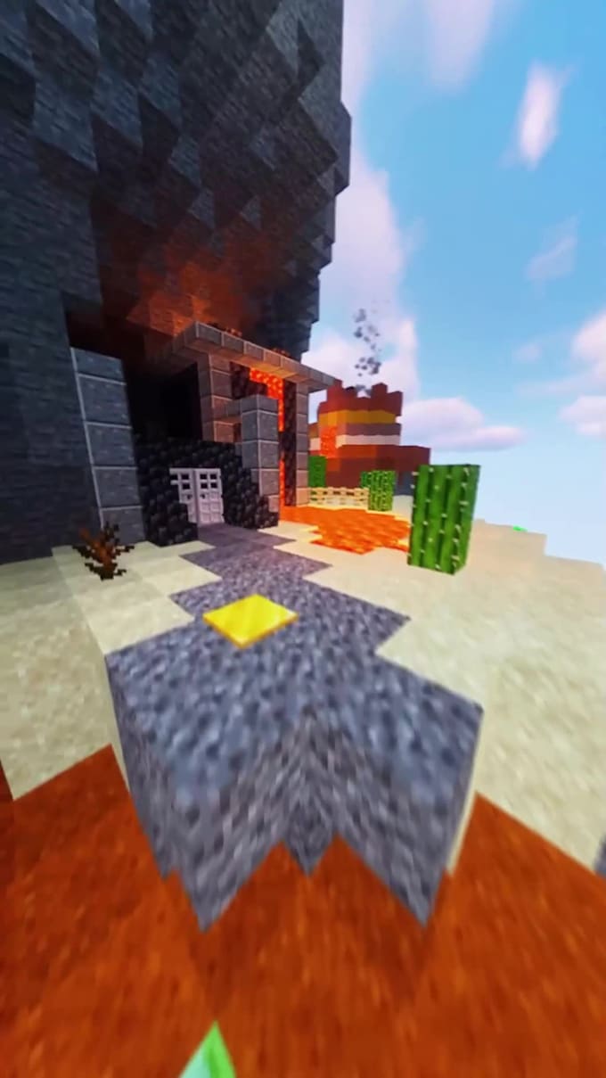 record minecraft parkour footage high quality
