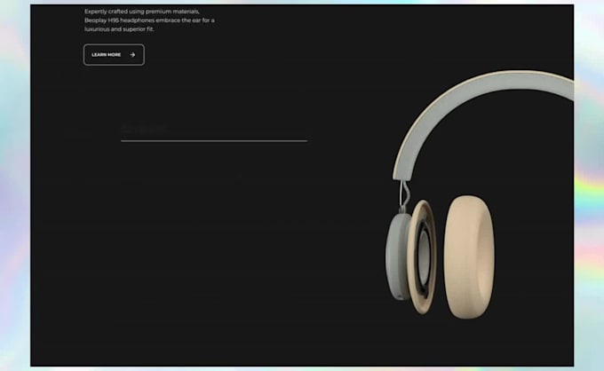 interactive 3d animated website spline 3d wordpress animation webgl threejs gsap