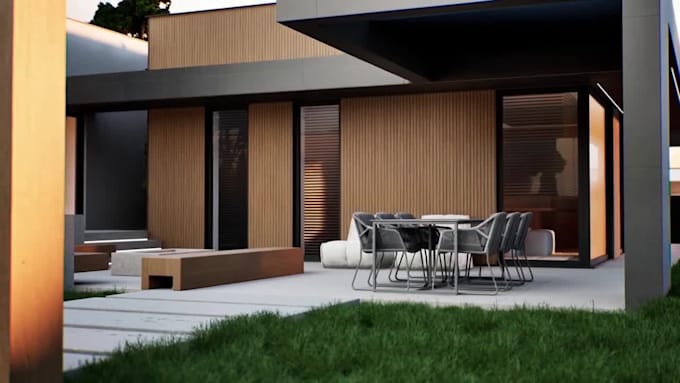 do 3d home design models and exterior renderings