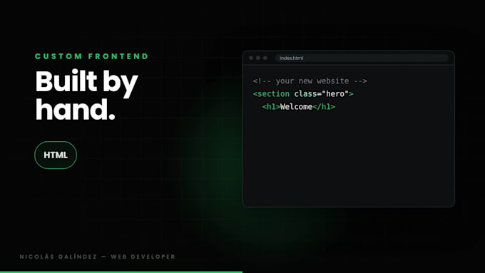 build a responsive frontend website