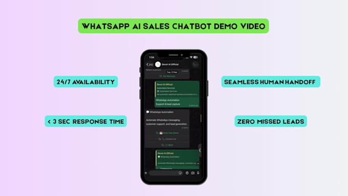 build an ai chatbot or whatsapp bot for your business