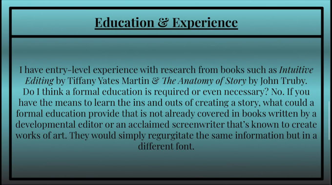 developmental edit your book