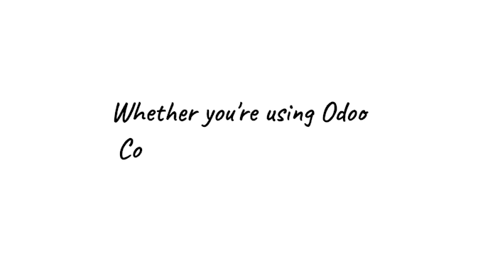 customize, develop, and implement odoo erp
