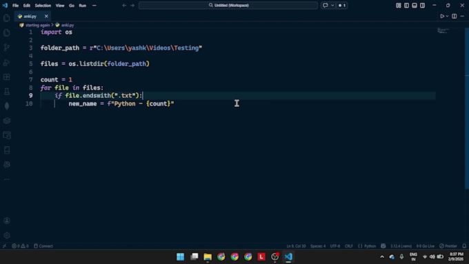 automate your tasks with custom python scripts