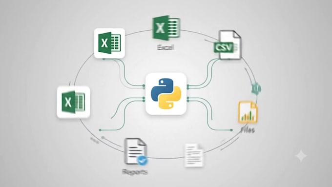 automate excel, CSV and repetitive tasks using python