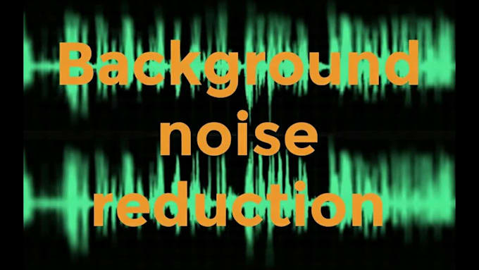 remove noise from your audio or video file