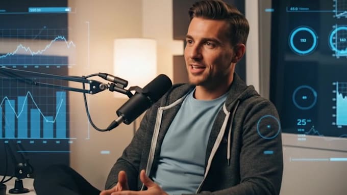 create cinematic spokesperson video