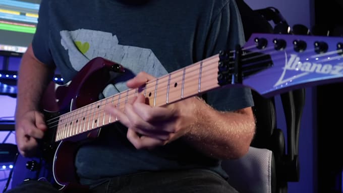 record metal guitar for your song
