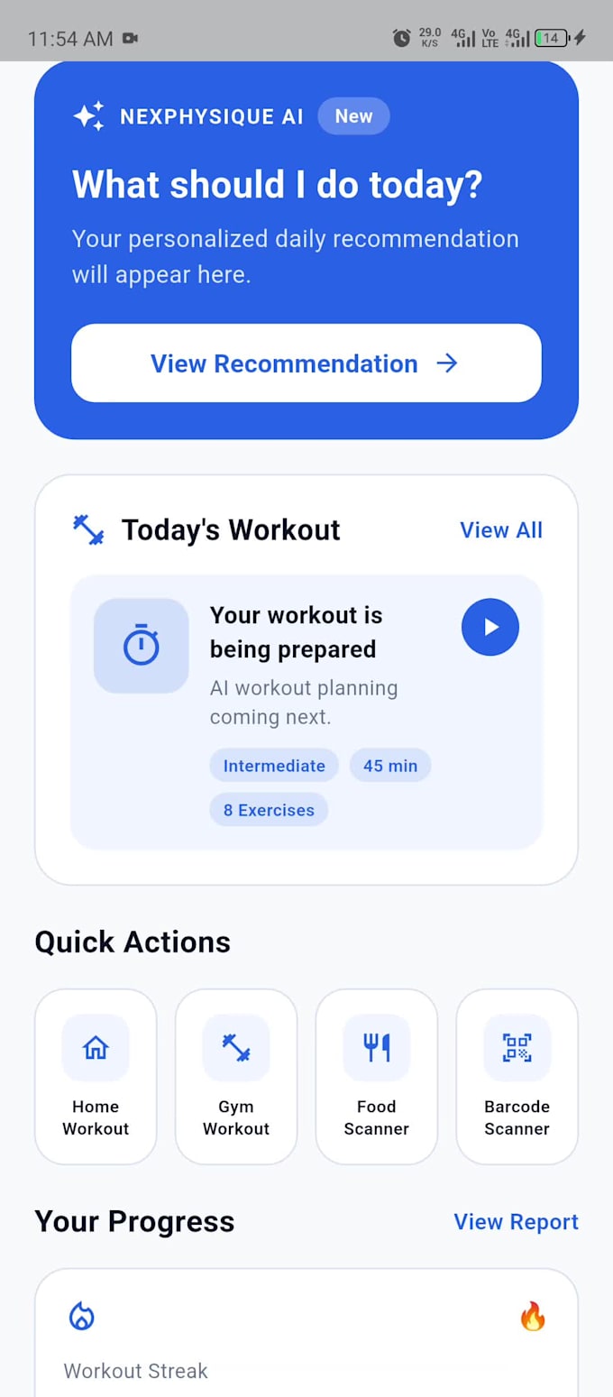 develop a flutter mobile app with ai features