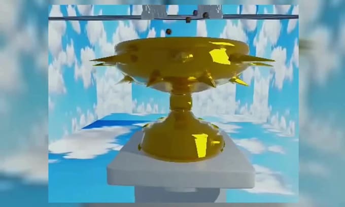 create retro ps1 n64 low poly music visualizer and y2k animation video