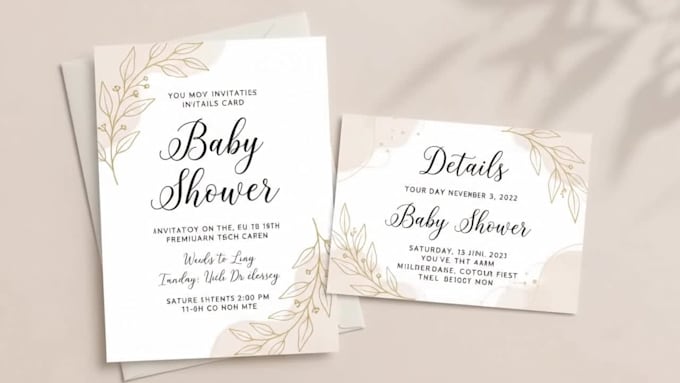 design canva wedding, birthday and digital invitations, editable event cards