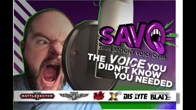 be your voice actor for video game and animation characters
