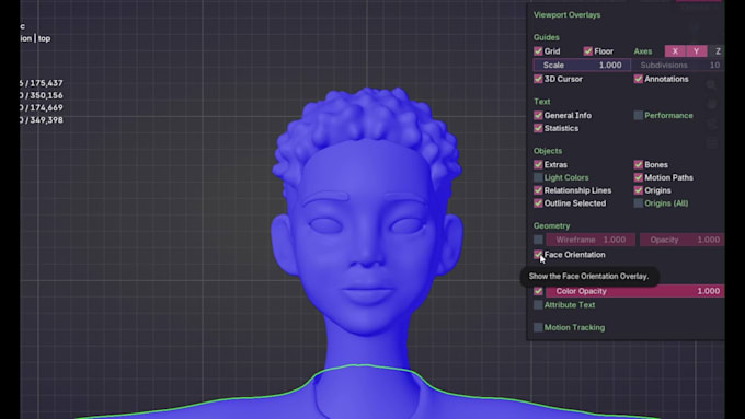 create a stylized poly 3d model for games and animation