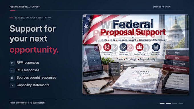 write you a contract rfp bid proposal for your organization