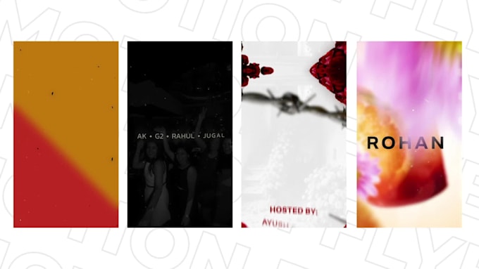 make motion flyer and graphics