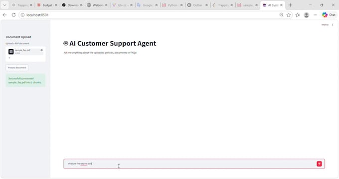 build ai agents using python, langchain and mcp