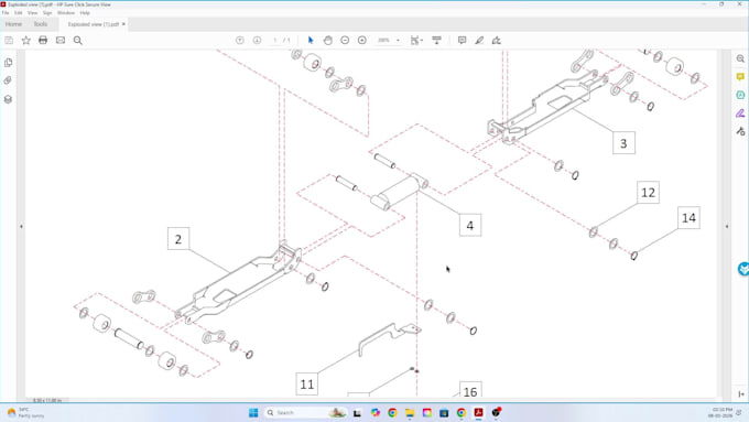 create the interactive parts catalog for our native PDF file