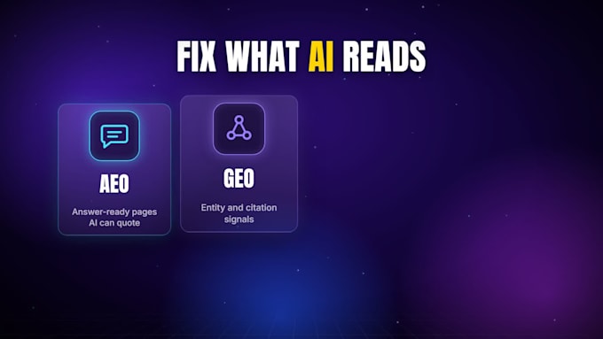 do ai SEO, GEO and aeo for visibility in google and ai search