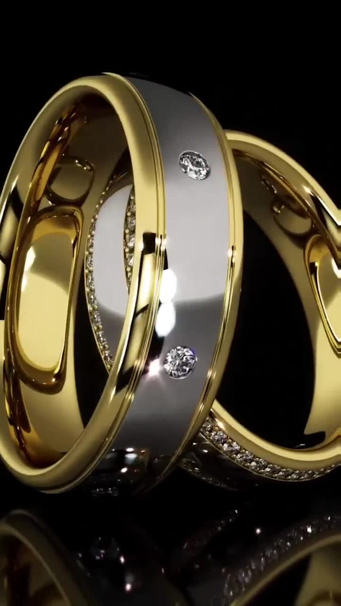 create cinematic diamond ring 3d visuals for luxury jewelry brands