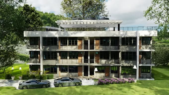 convert 2d plans to 3d floor plans on archicad and blender