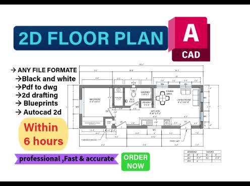 convert pdf, image, floor plan, blueprint, 2d autocad, pdf to dwg