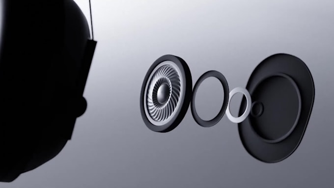 do 3d gaming headset animation rgb headset studio 3d video