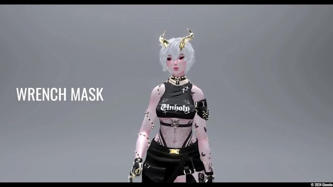 create custom vrchat furry fursona humanoid vtuber vrm avatar avatar retexturing