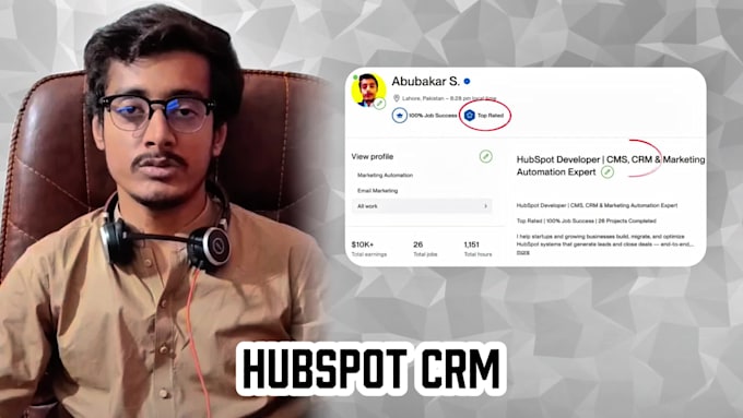 be hubspot automation expert setup, workflows, CRM setup, boost sales