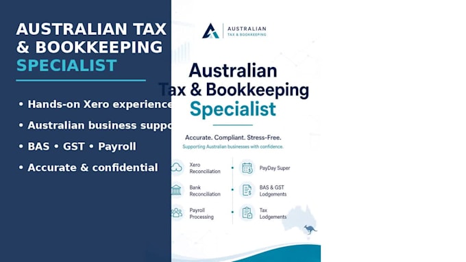 xero bookkeeping bas gst ato bank reconciliation payroll acc
