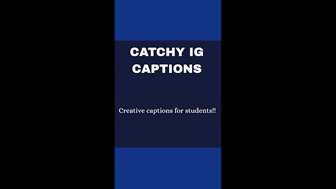 create catchy instagram captions and blog content