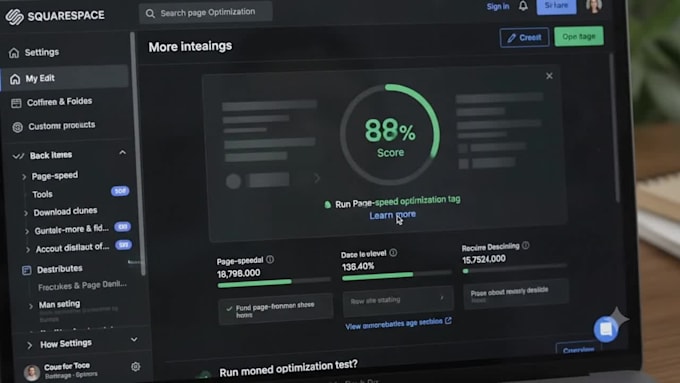 redesign squarespace website or fix squarespace SEO