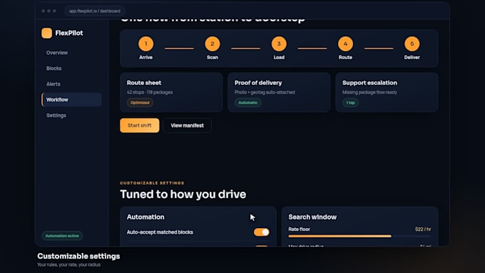 develop amazon flex bot, grabber bot, amazon flex flex driver bot, block grabber