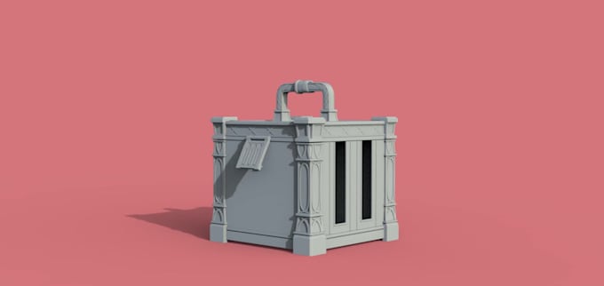 do 3d modeling for 3d printing, ready for 3d print