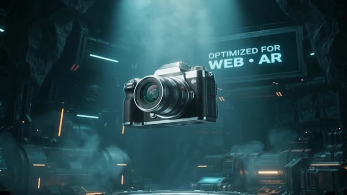 convert and optimize your 3d model to glb gltf or usdz