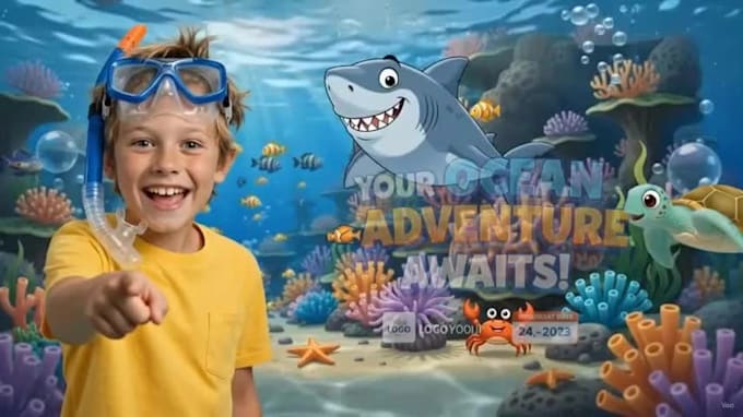 create a pixar style 3d animated character or short video