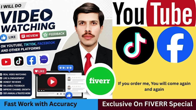 watch and feedback your videos