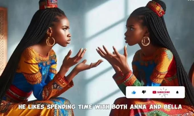 3d ai african folktales video 3d ai animation 3d cartoon ai african folktales