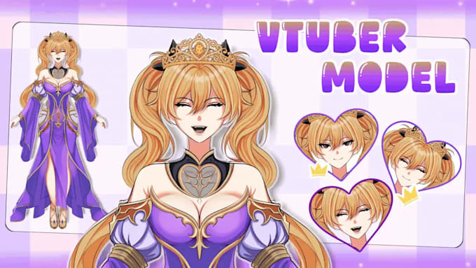 do 3d vtuber modelng rigging live 2d