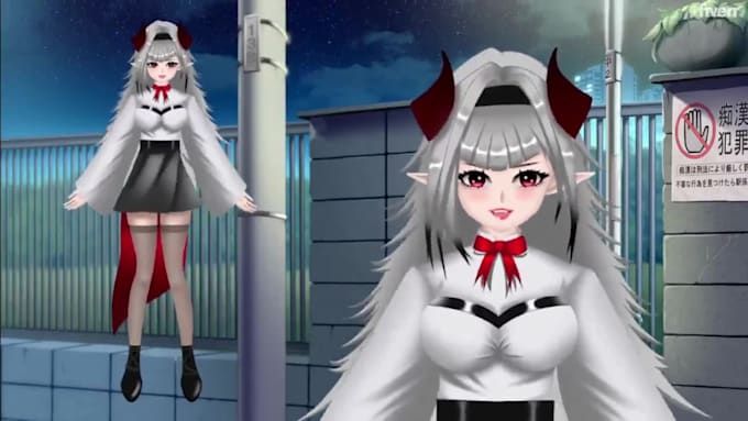 design and rig live2d vtuber model anime character design live2d vtuber rigging