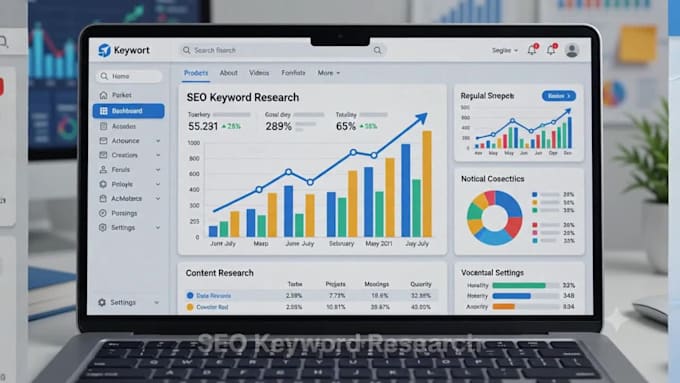 do SEO keyword research, competitor analysis and search intent mapping