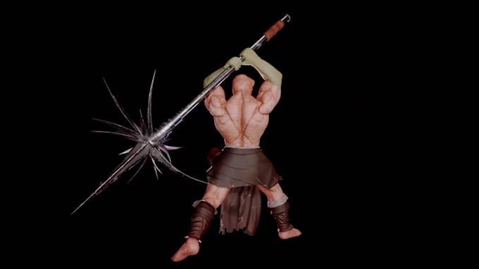 create realistic and semirealistic 3d characters for games