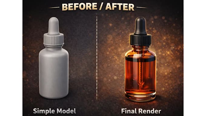 professional 3d product modeling with realistic textures and rendering