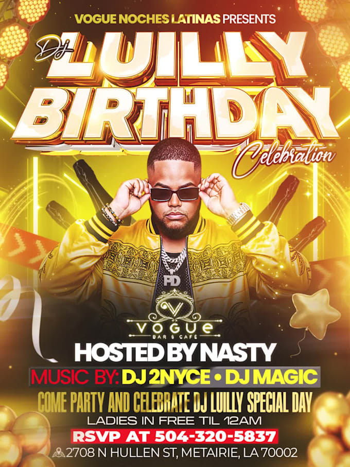 design club flyer, party event flyer, motion flyer