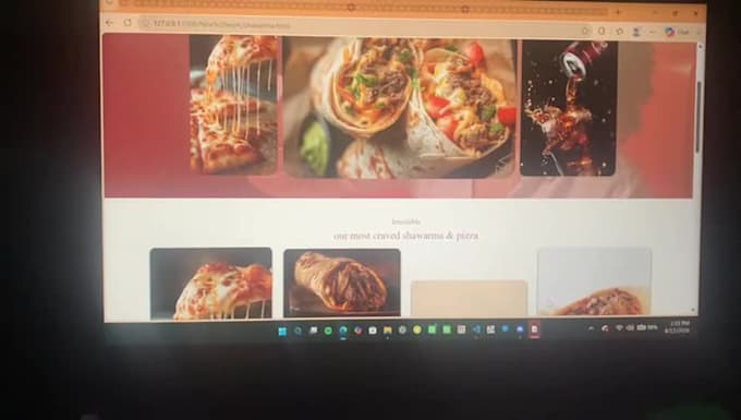 create a web and pindesign
