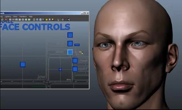 create and fix  facial  rigging  and  52 arkit blendshape