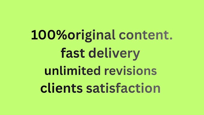 write blogs and posts for your website