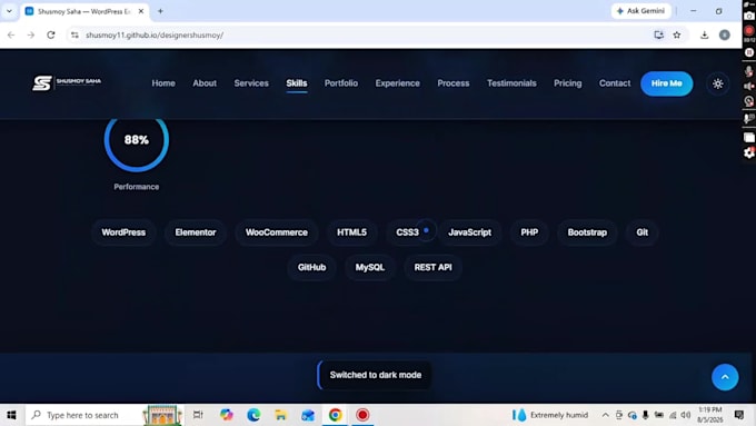 create a custom responsive website using HTML CSS javascript PHP