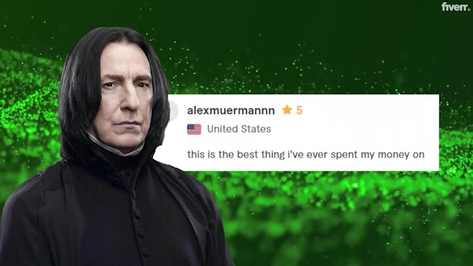 say anything as professor snape