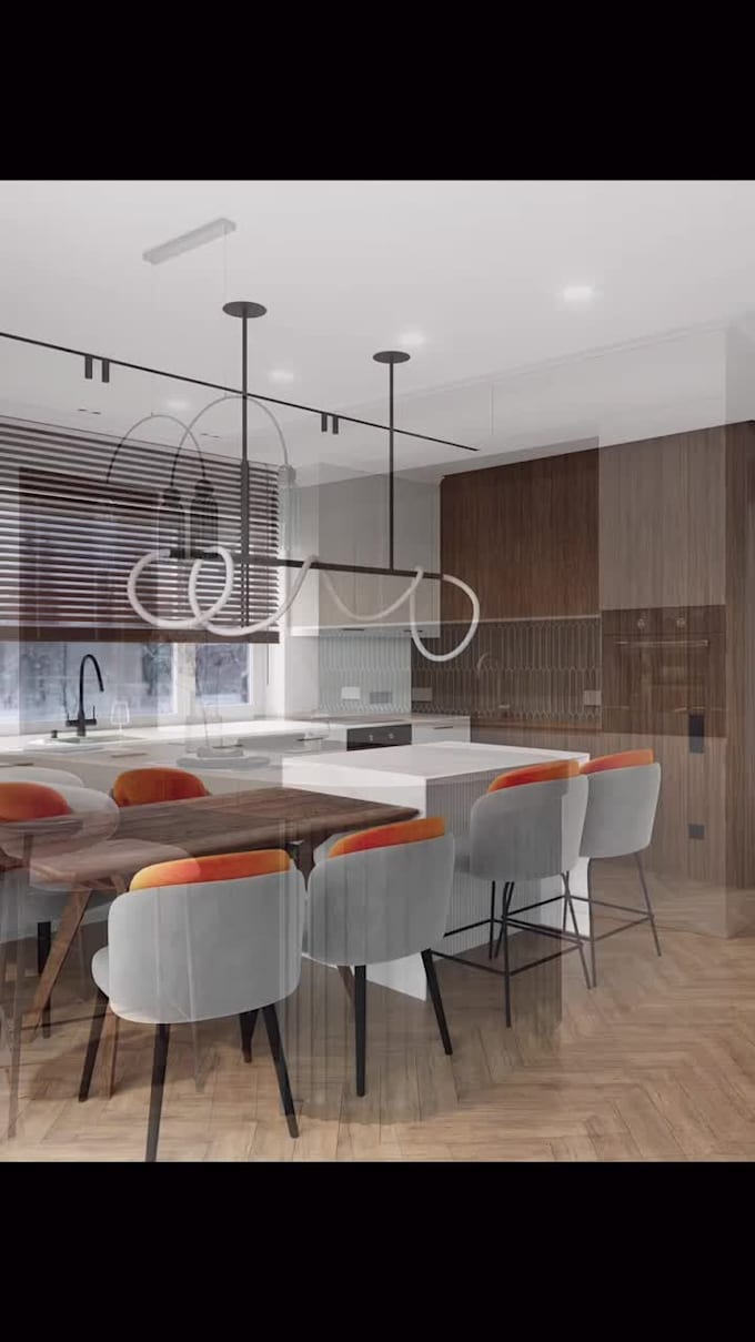 create photorealistic 3d interior visualization
