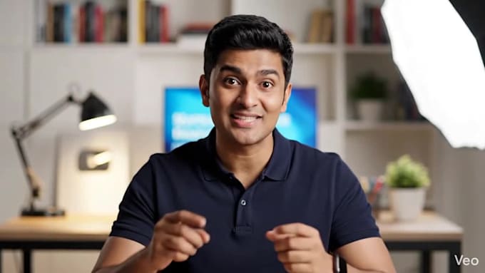 design engaging ai elearning course videos with human instructor voice